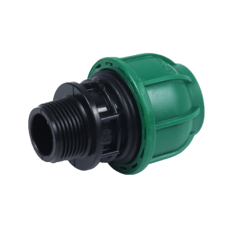 Irrigation PP Compression Fittings Elbow 20-110mm Pn16 Quick Connectors for HDPE Pipe Water Supply