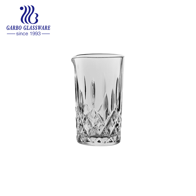 High-End Engraved Glass Decanter for Whisky and Ice Wine Lovers