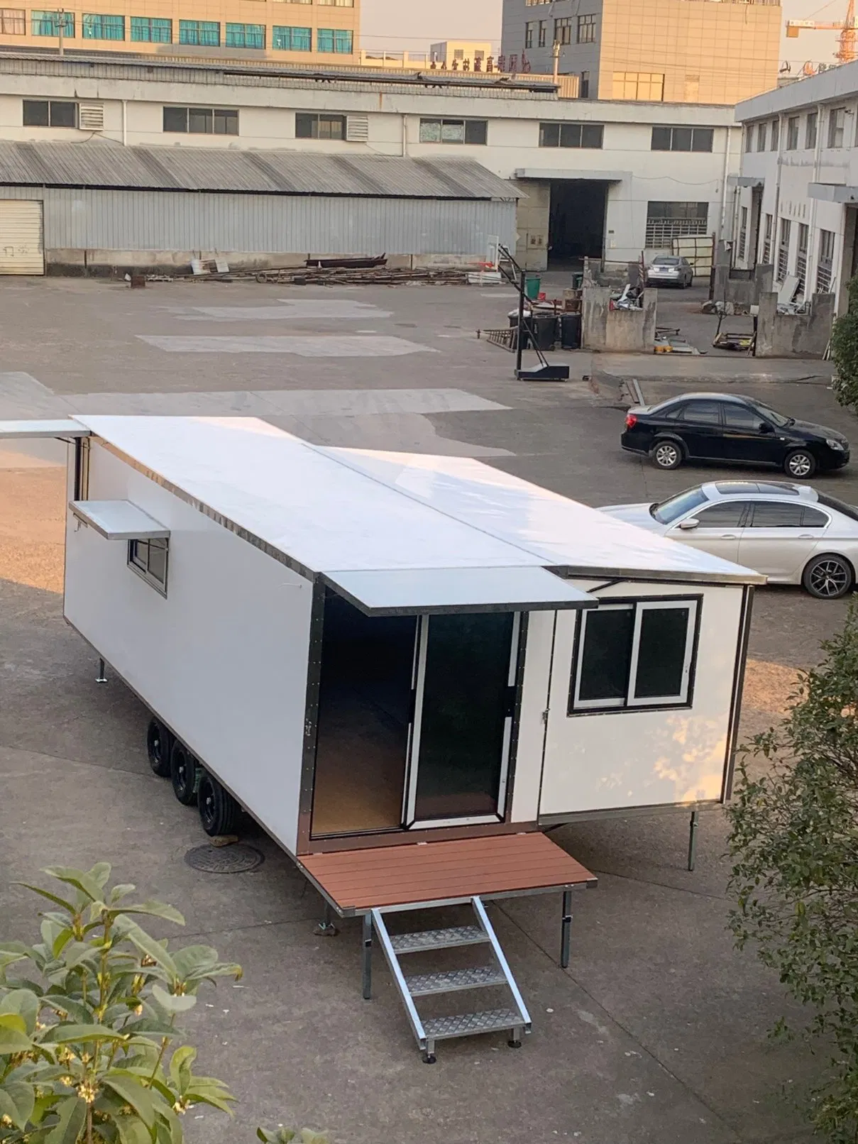Prefabricated House Fiberglass Caravan Trailer House