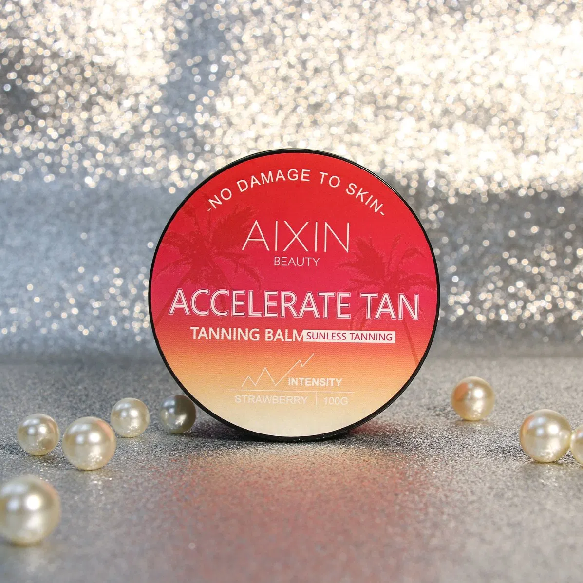 Beauty Skin Care Product Custom Accelerate Tan Dark Sunbed Strawberry Tanning Cream Cosmetics