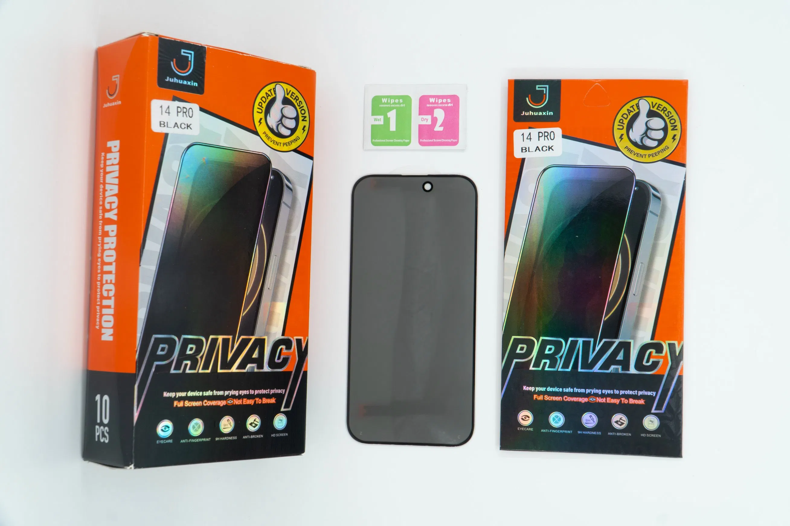 Защитное стекло с приватностью для iPhone 15/15 PRO