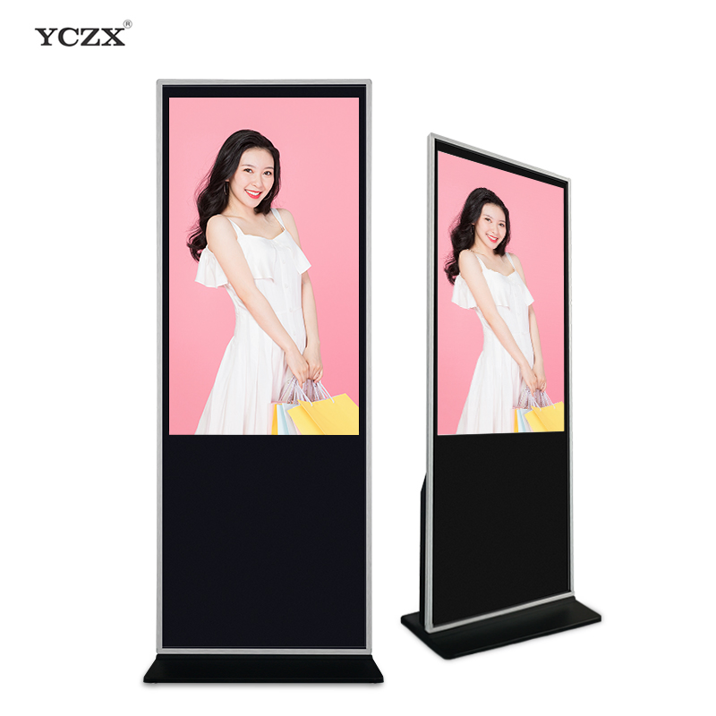Large 60-Inch LCD Display Touch Screen Advertising Solution