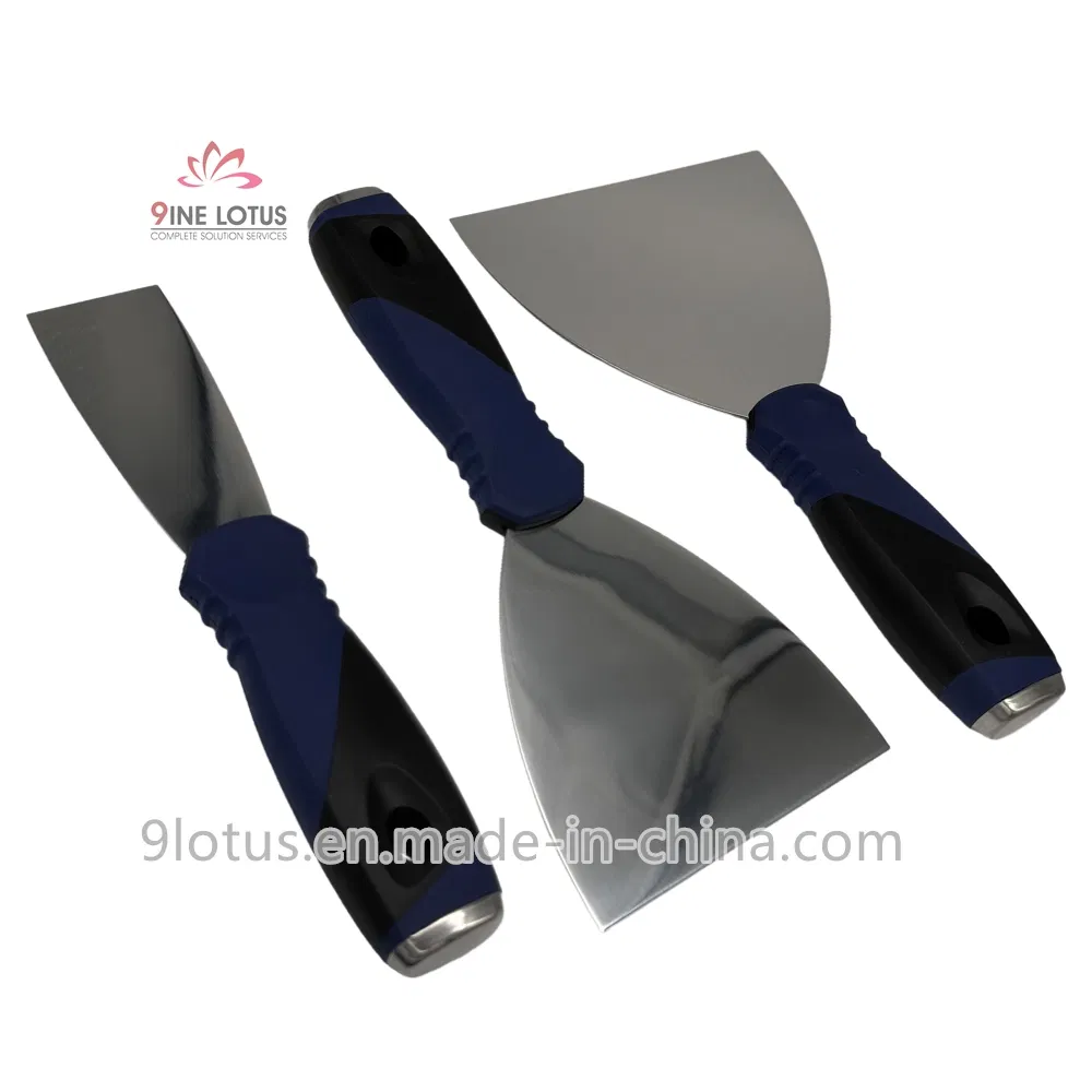 Industrial & DIY Grade Putty Knife with Plastic Handle Trowel