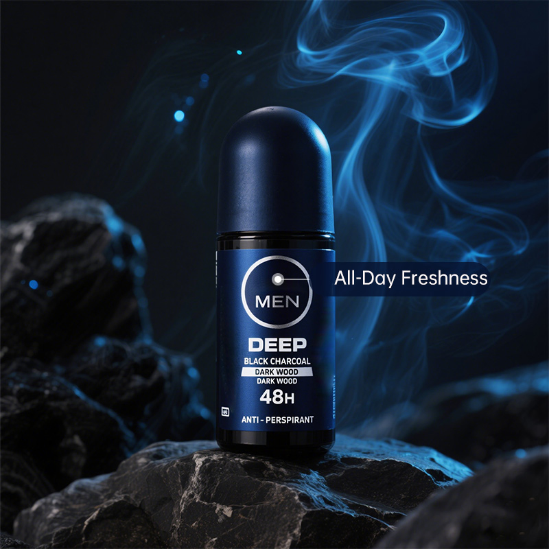 Men's Dual-Effect Activated Carbon Antibacterial Super Refreshing Antiperspirant Balls