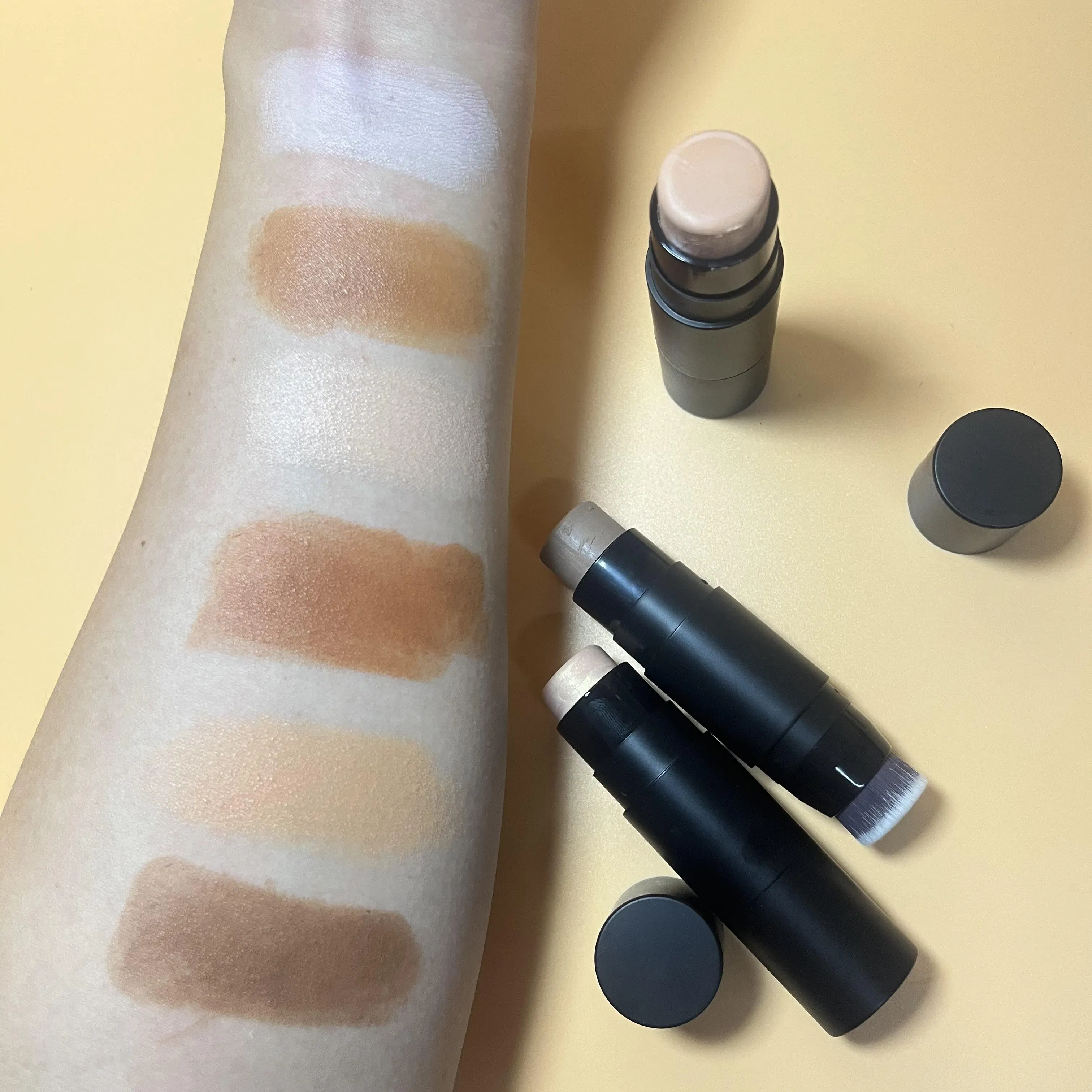 Trending Contour Makeup Vegan Waterproof Concealer Cream Highlighter Bronzer Stick