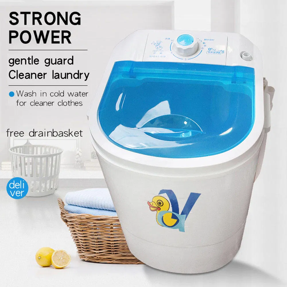 4.5kg Small Baby Semi-Automatic Single-Tub Washing Machine for Laundry