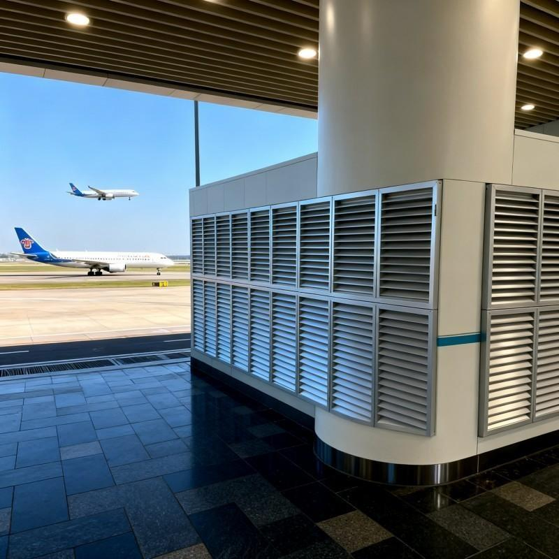 Aluminum Louver Fencing Panel for Outdoor Decoration