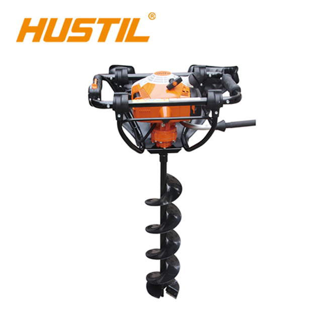 2-Stroke Earth Auger 30.8cc Auger Drilling Machine Earth