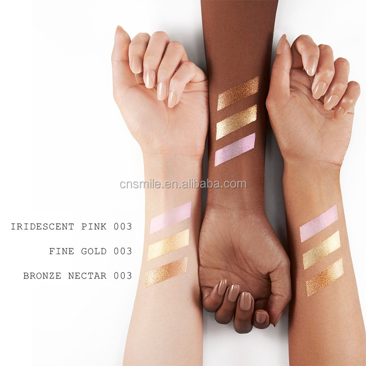 Luxurious Ice Cream Highlighter Set for Rich Skin Shades