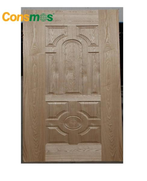 High Quality Wood Board Melamine Paper HDF Molded Door Skin