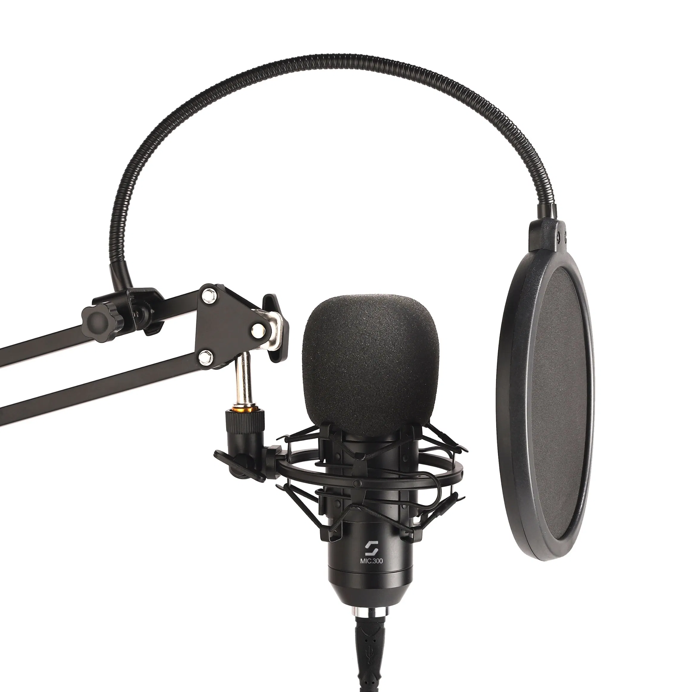 Podcast & Youtube USB Microphone, Podcast Streaming Microphone, Condenser Microphone, Gaming USB Condenser Microphone, Streamer USB Microphone Kit