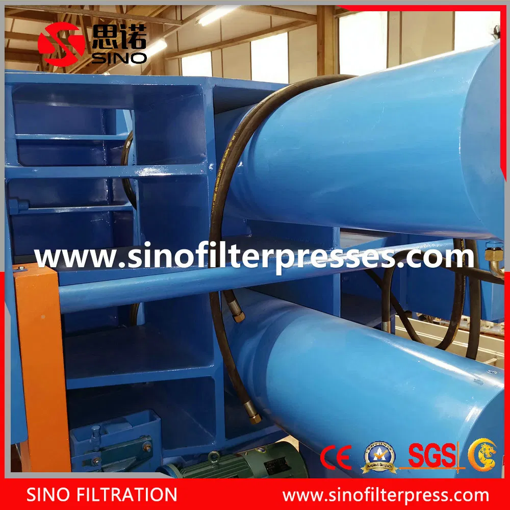 Мембранный фильтр-пресс для обезвоживания шлама