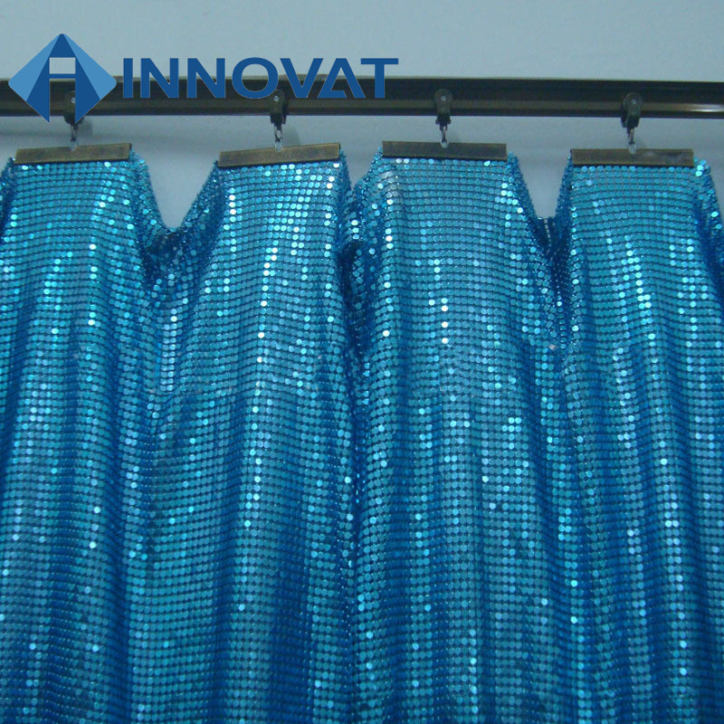 Mesh Aluminum Flakes/Metallic Curtain Sequins/Wall Curtain/Window Curtain