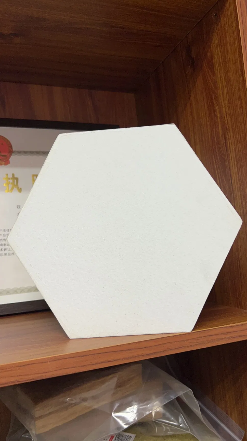 Decorative Fiberglass Acoustic Ceiling Soundproof Panel Fireproof Tiles with Square Edge