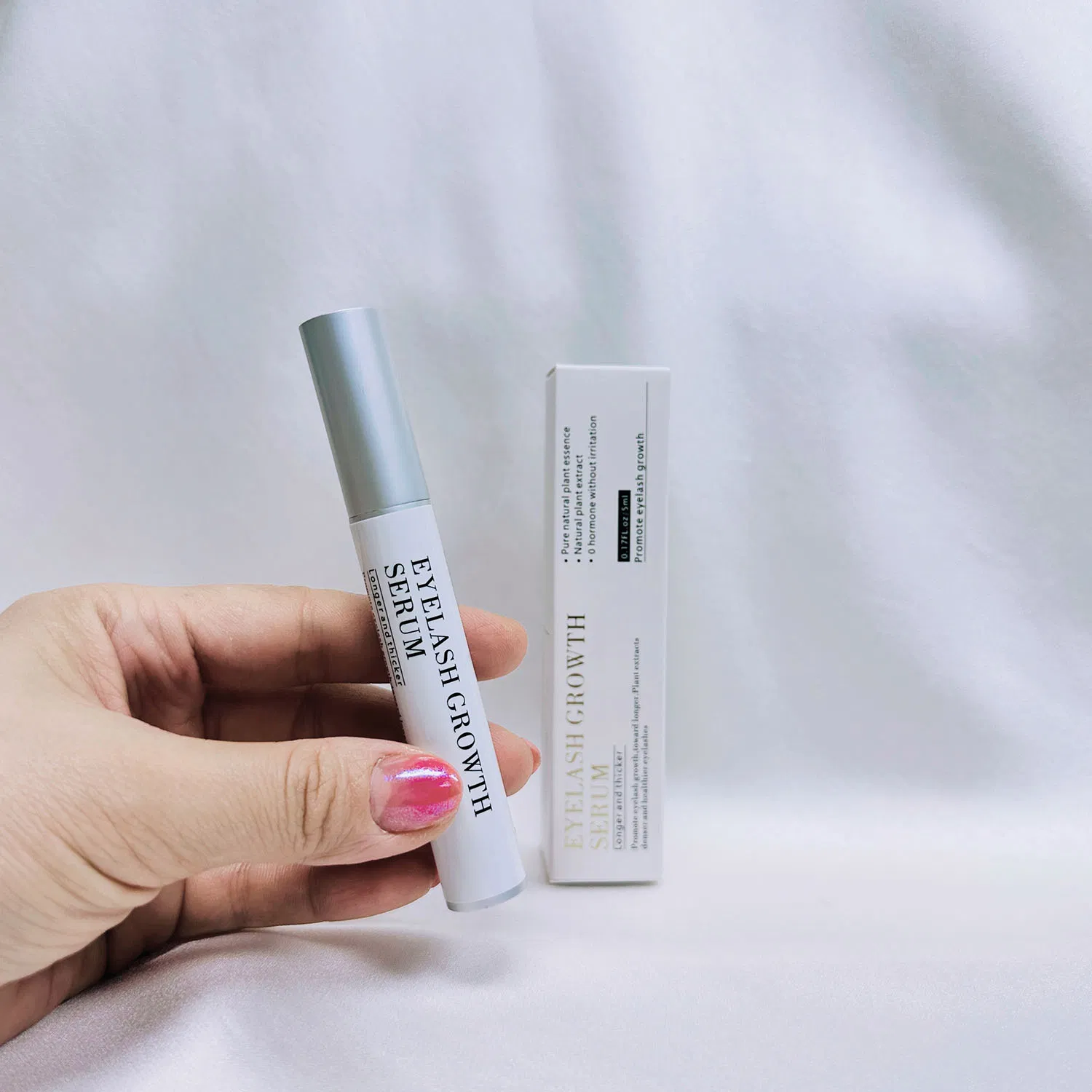 Custom Eyelash Enhancing Serum Growth Treatments Oil Free Vegan 100% Natural Organic 5ml Private Label Eye Lash Serums