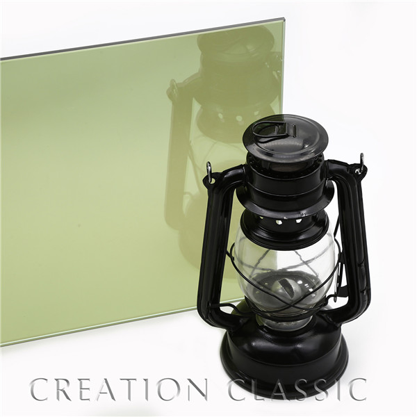 4-6mm Golden Reflective Glass Building Glass