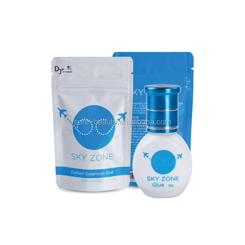 Last Over 6 Weeks Fast Drying Sky Zone 5ml Eyelash Extensions Adhesive Glue From Korea
