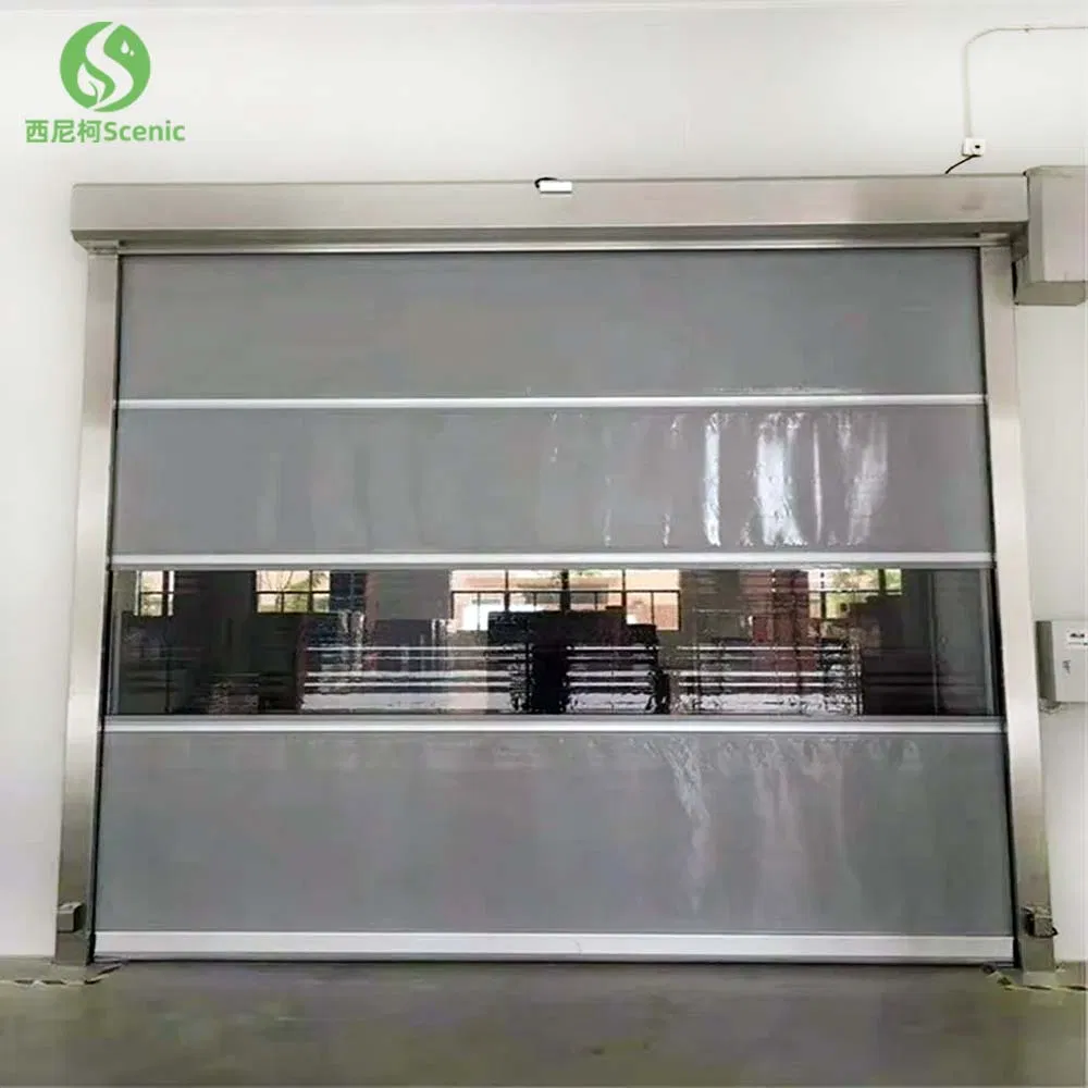 Heavy-Duty Insulated PVC Industrial Shutter Door for Fast Access