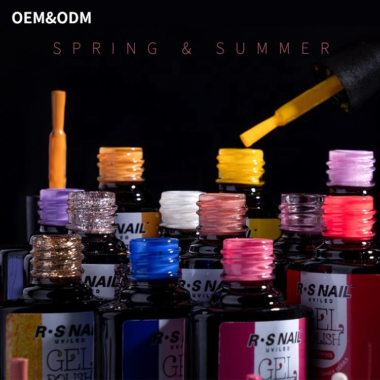 OEM Gel Nail Polish Kit 60 Colors Private Label Cheap Price Base Coat Top Coat Colors Kit