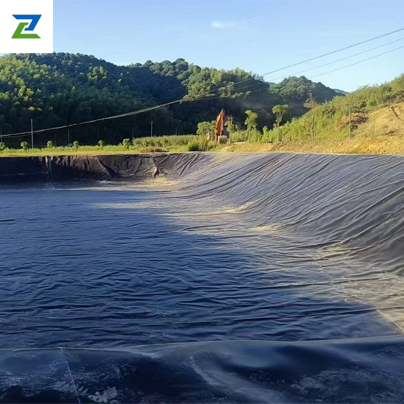 1mm 1.5mm 2mm Waterproof Anti-UV HDPE Geomembranes for Landfill Biogas Digester Dam Liner