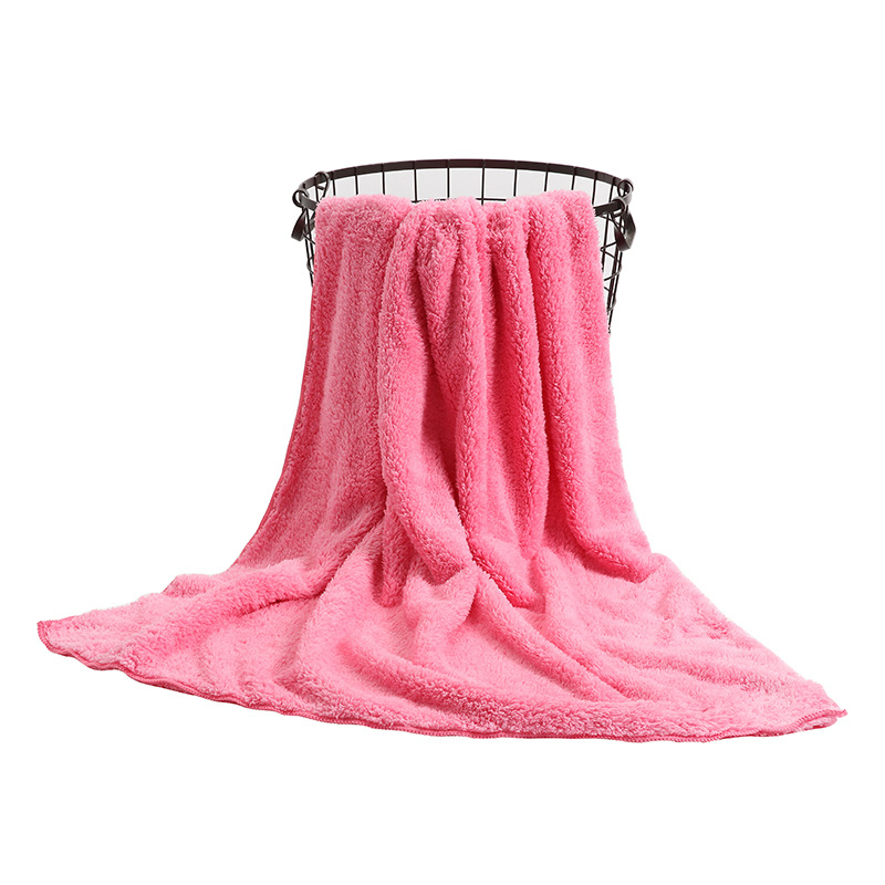 Factory Wholesale 100% Cotton Skin-Friendly Thicken Soft Large Hotel Home Bathtowel