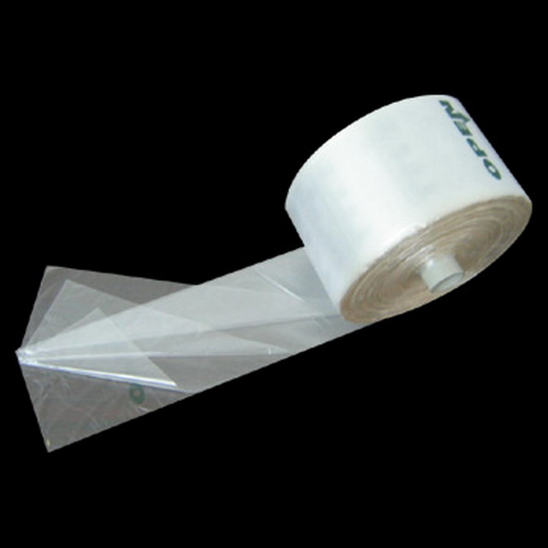 HDPE Transparent Star Seal Plastic Fruit and Vegetable Roll Bag with Print