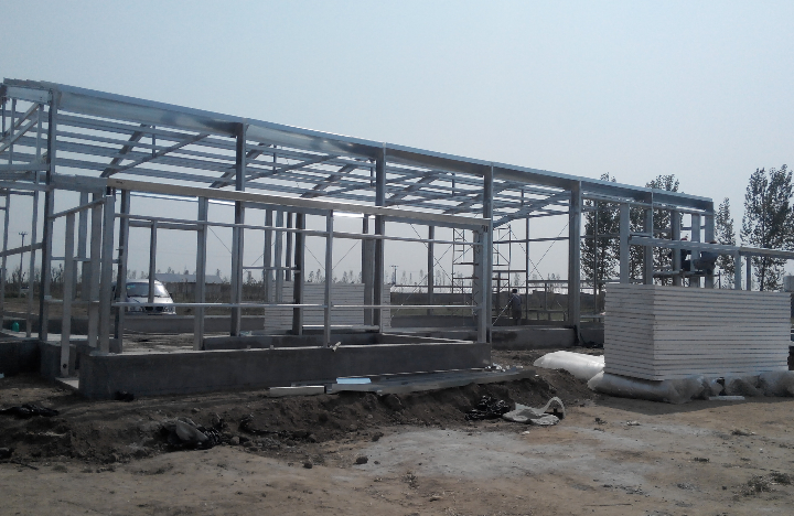 Build a Steel Frame Chicken Coop with Full Equipment