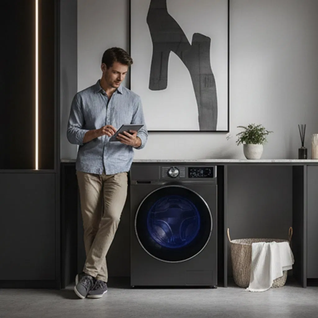 13 Kg High-Capacity Front Loading Washer Home Household Washing Machine