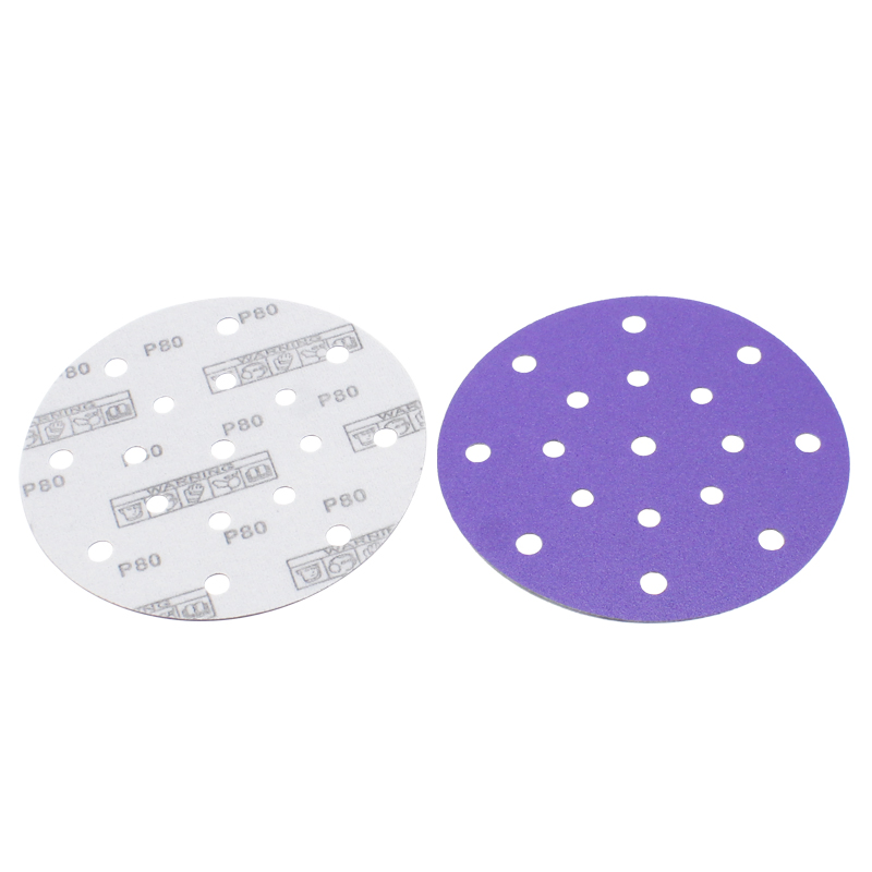 Шлифовальные диски Violet Ceramic 6 дюймов, липучка