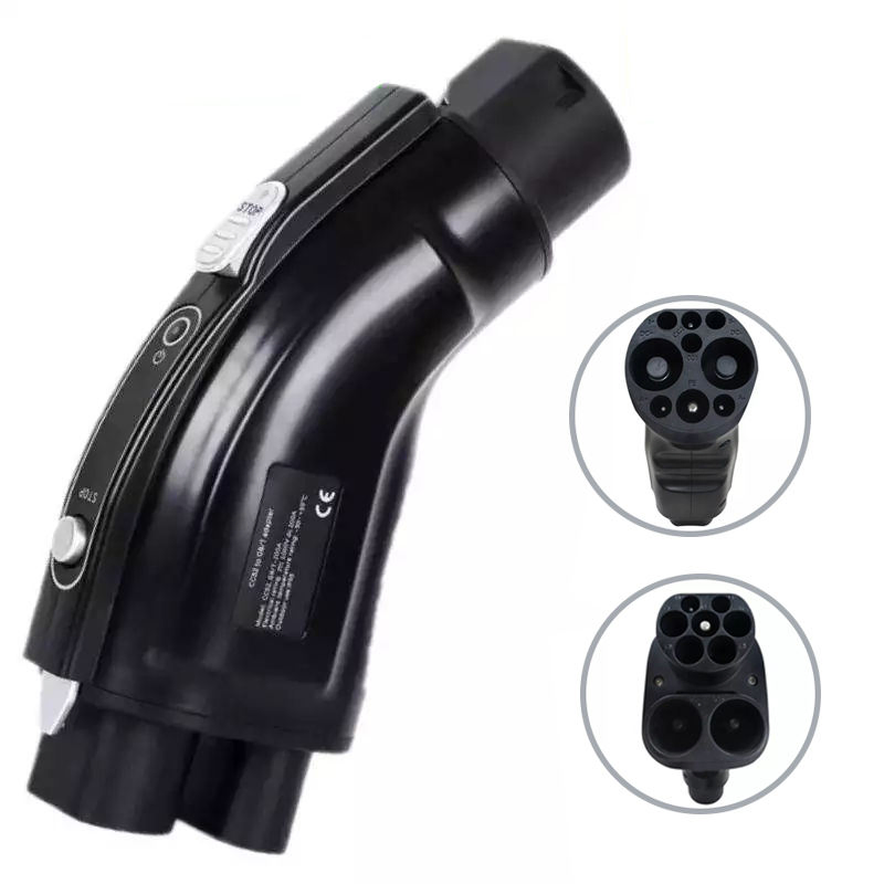 CCS2 to CCS1 to GBT CHAdeMO to CCS DC EV Charging Station Adapter