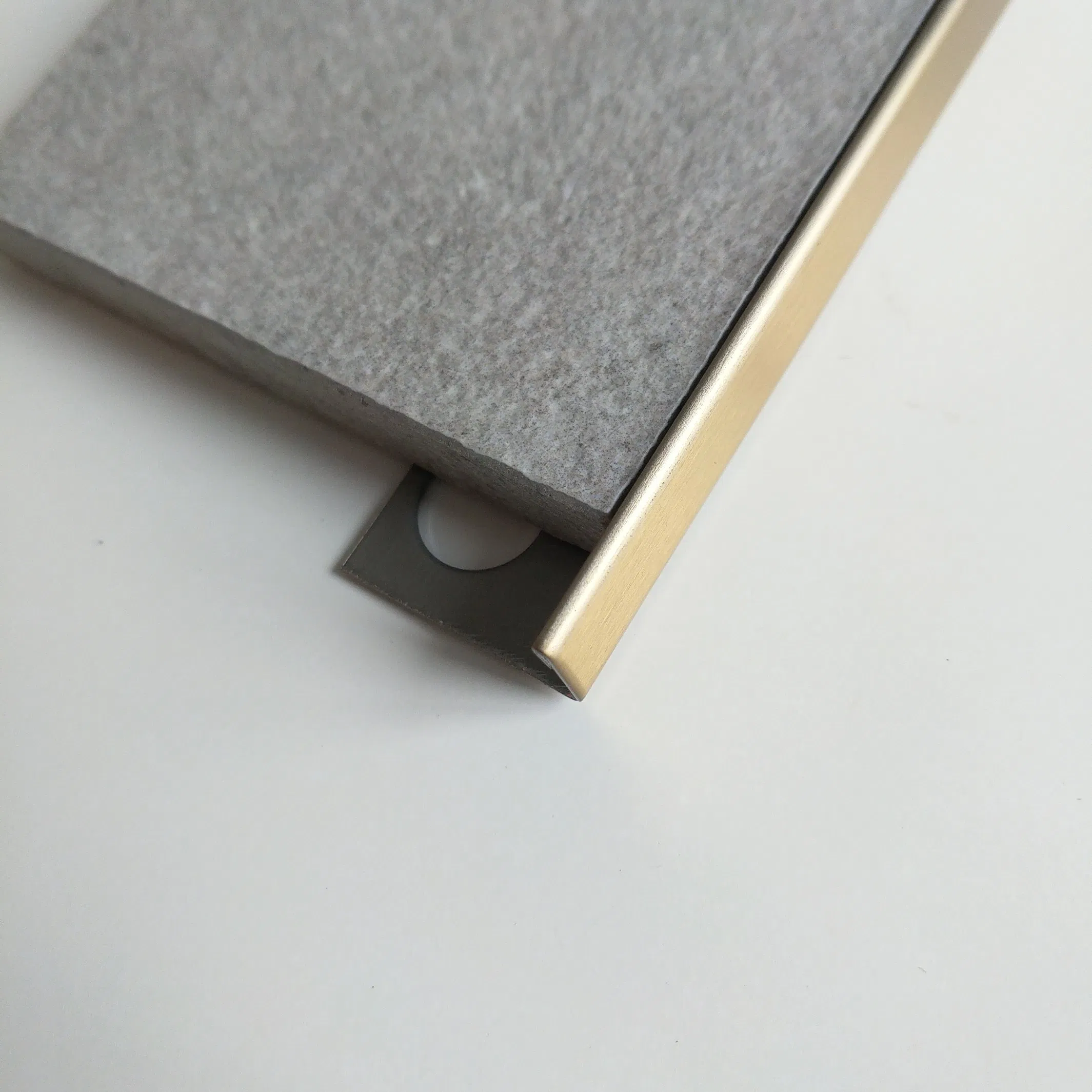 Stainless Steel L T U Shape Metal Tile Trim