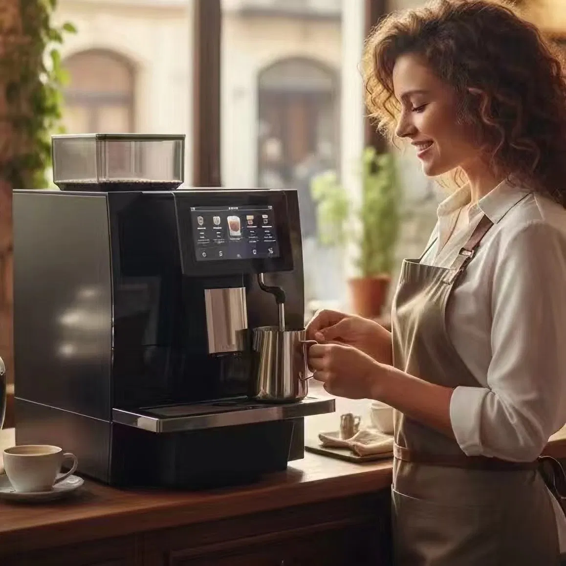 F11 Multi-Language Smart Bean to Cup Cappuccino Commercial Super Automatic Expresso Machine