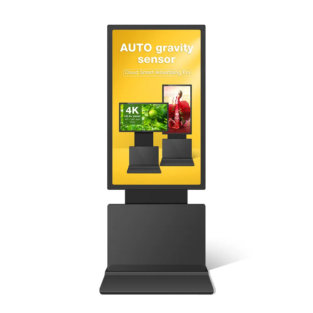 Интерактивный сенсорный киоск с вращающимся экраном 43-65 дюймов