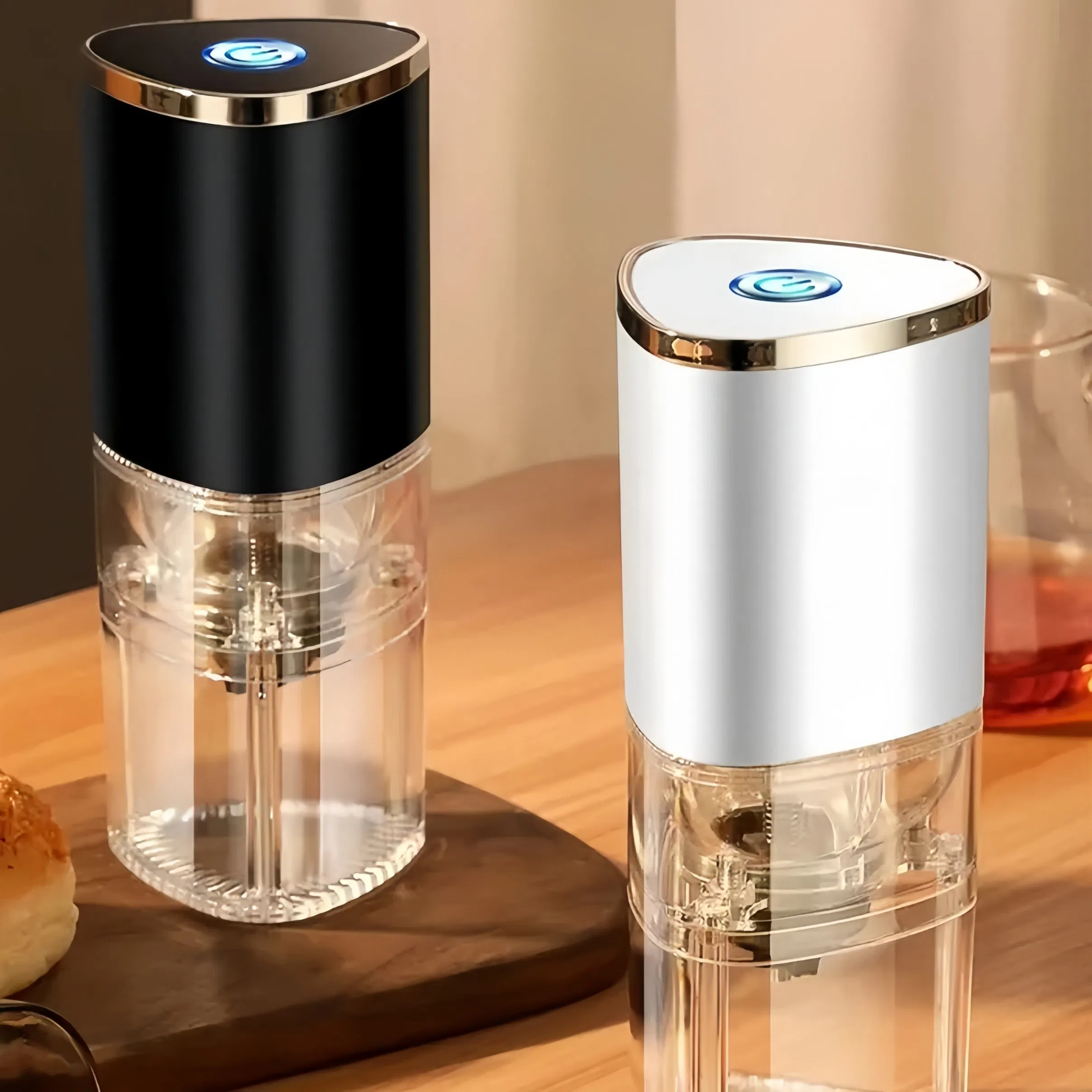 New Rechargeable Household Portable Outdoor Electric Coarse and Fine Adjustable Coffee Grinder Coffee Bean Grinder