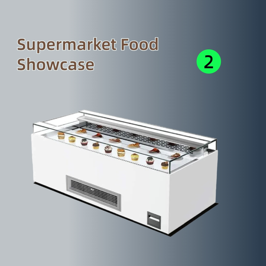 Large Scale Island Cabinet Incorporates Powerful Air Curtain System