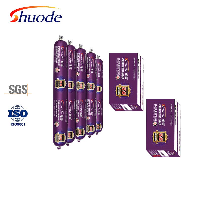 Black High Viscosity Silicone Sealant, Versatile for Various Uses