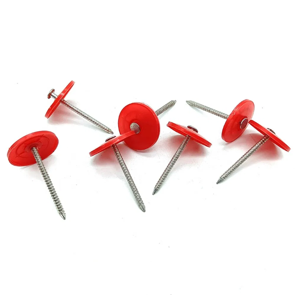3/4" Plastic Round Cap Roofing Nails
