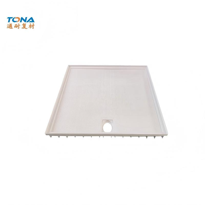Lightweight Yet High Strength, Custom Size/Shape Easy to Install FRP Shower Tray