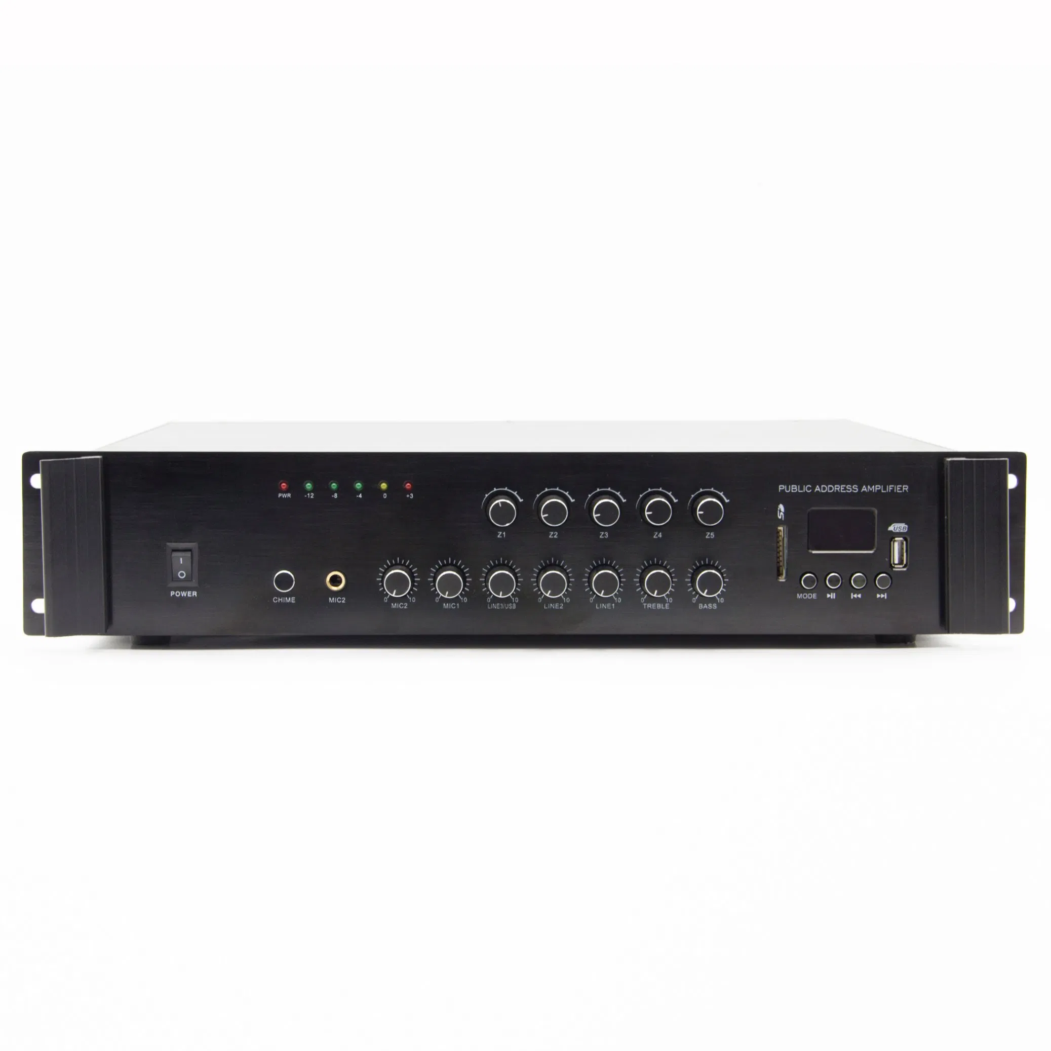 Professional Public Address System 5zones Mixing Amplifier