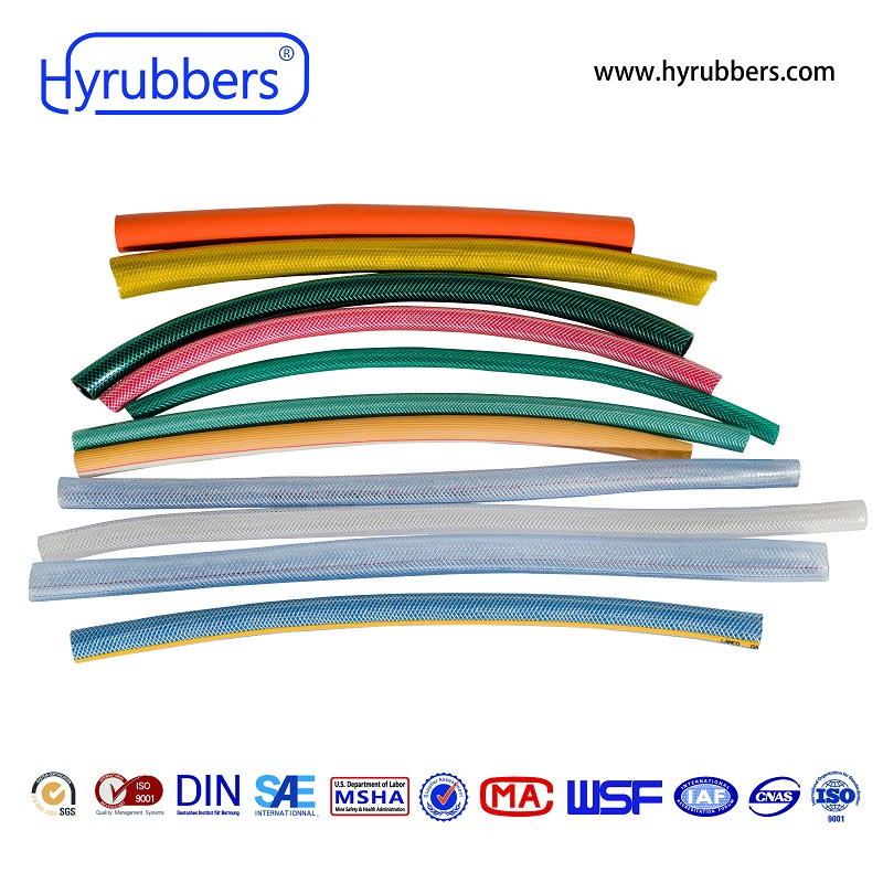 Transparent Soft Flexible Clear PVC Fiber Reinforced Hose