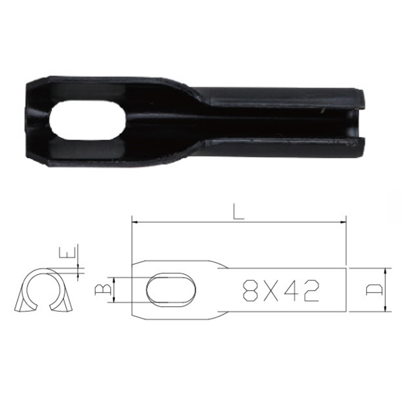 Hanging Wire Use Express Ceiling Nail HRC Black Phosphated Zinc Plate C1050 Spring Steel