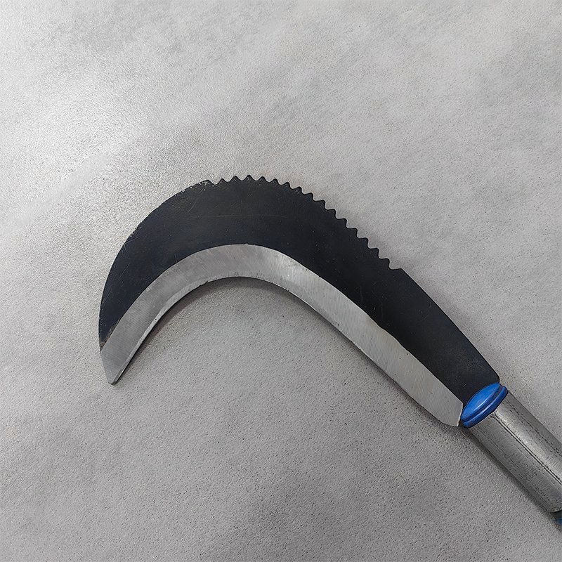 Manufacturers Direct Sales Long Handle Curved Hook Sickle Outdoor Home Mowing Sickle