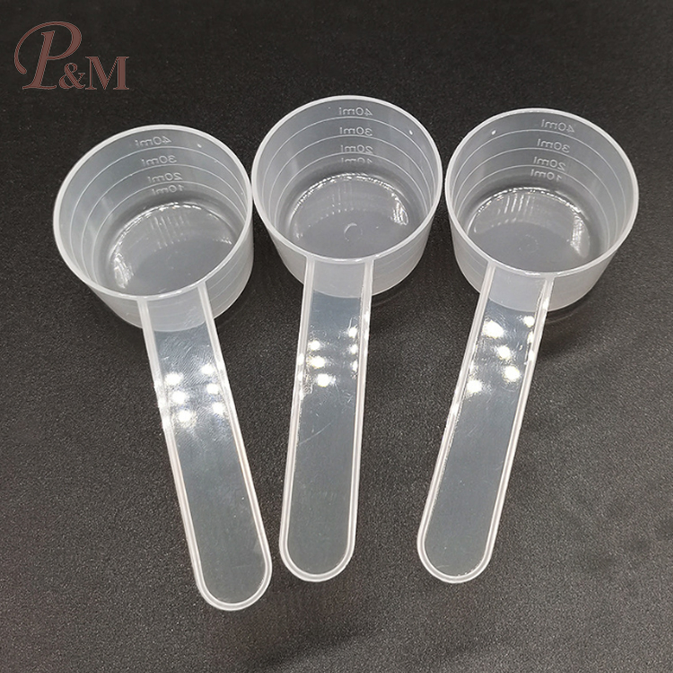 P&M High-Quality Protein Powder Scoop 20ml Clear or White Measuring Spoon