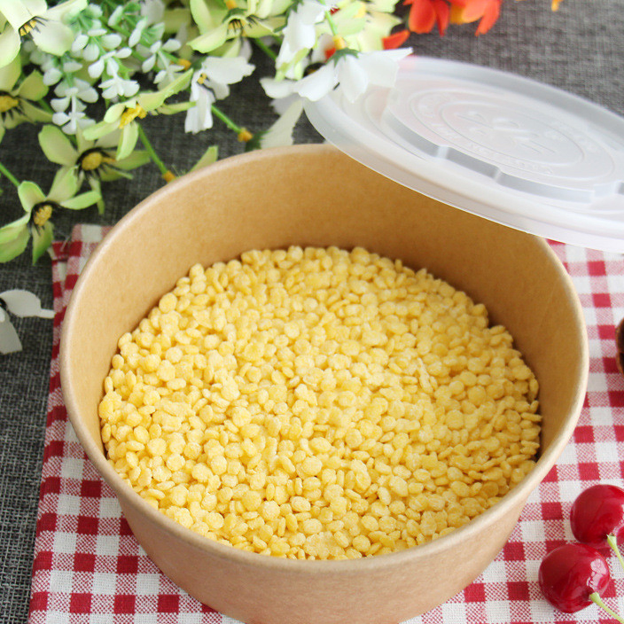 Paper Noodle Container Disposable Soup Bowl Kraft Salad Paper Bowl