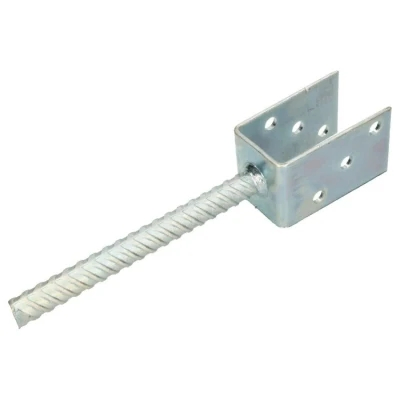 U Type Post Fence Foot Anchors