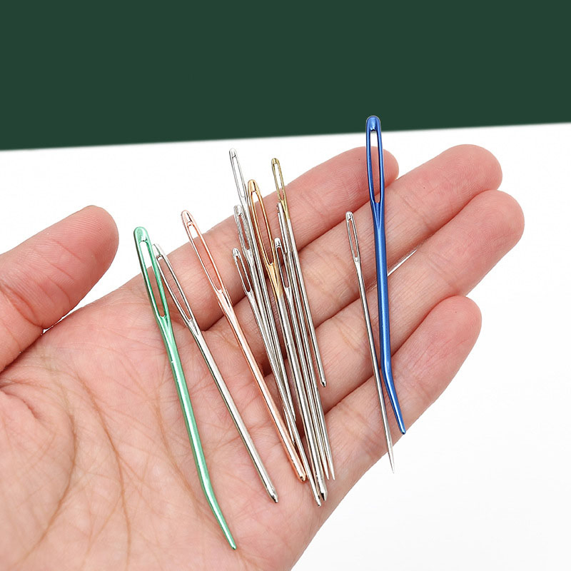 Leather Hand Sewing Needles Round Head Hand Blunt Embroidery Hand Sewing Needles