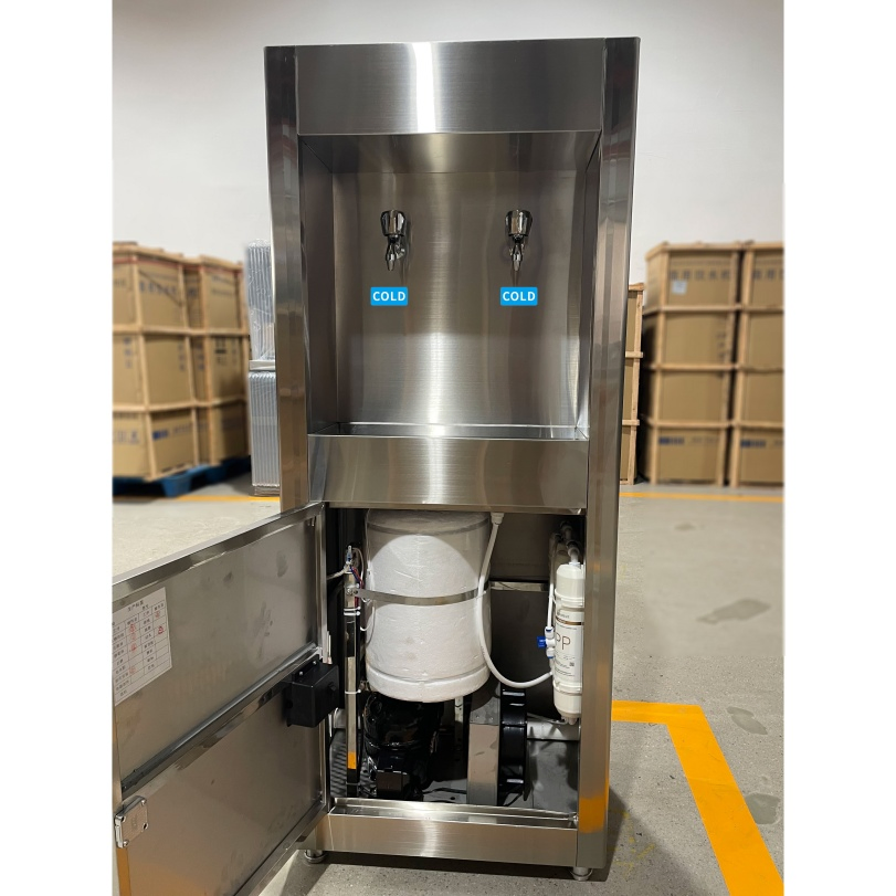 Hot and Cold Water Dispenser for Institutional Use with Durable Construction