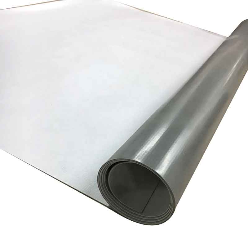 Low-Slope Flat Commercial Residential Roofing Mechanically Attached Fully Adhered PVC Waterproof Roof Membrane