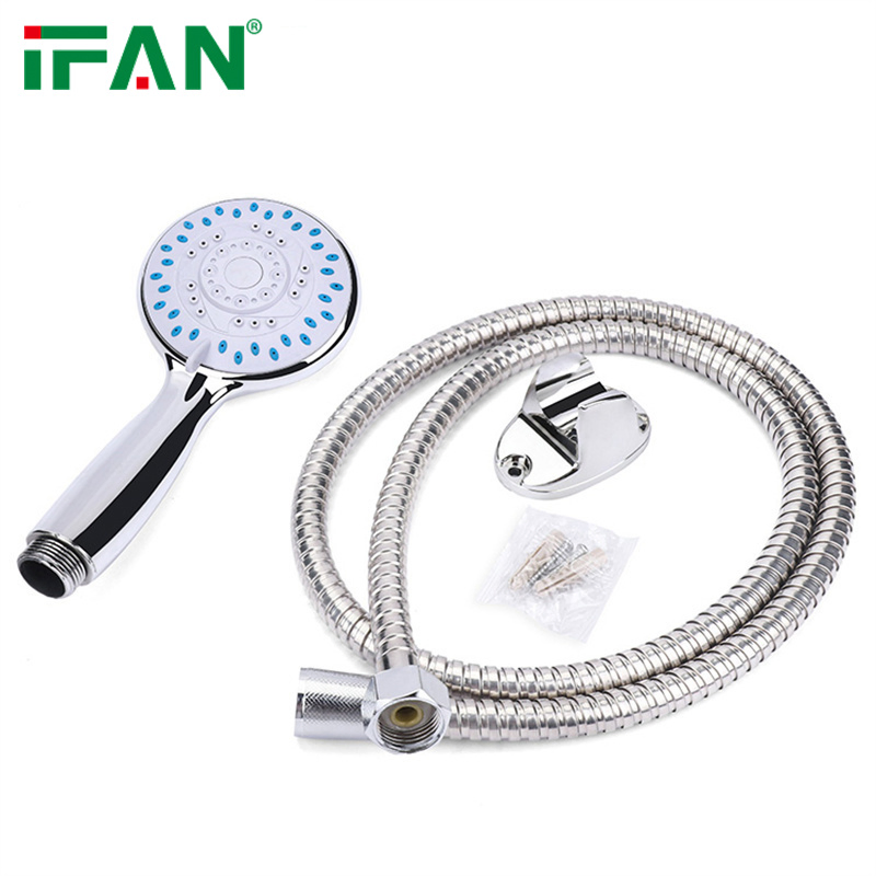 Ifan 30 Yeas Experience Bath Shower Faucets Bathroom Water Supply 1/2 Inch Plastic Shower Head