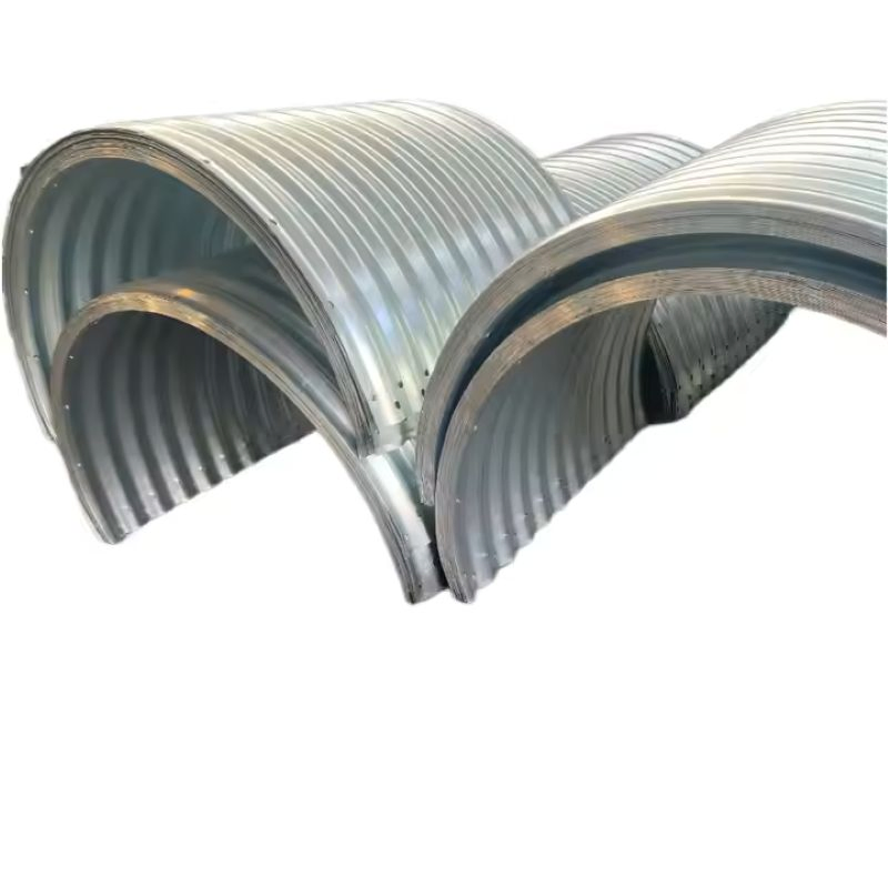 Corrugated Steel Pipe with 275G/M² Zinc Coating, Anti-Corrosion